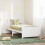 Berkfield Bed Frame with Headboard White 80 x 200 cm Engineered Wood 1
