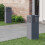 Berkfield Solar LED Pathway Light 2 pcs Anthracite Cold Rolled Steel 1