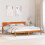 Berkfield Bed Frame Brown 180 x 200 cm Solid Pine wood 1