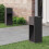 Berkfield Solar Led Pathway Light 2 pcs Black Cold Rolled Steel 1