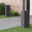 Berkfield Solar LED Pathway Light 2 pcs Black Cold Rolled Steel 1
