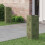 Berkfield Solar LED Pathway Light 2 pcs Olive Green Cold Rolled Steel 1