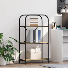 Berkfield Bookshelf Sonoma Oak 60 x 30 x 109 cm Engineered wood