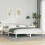 Berkfield Bed Frame with Headboard White 180 x 200 cm Solid Pine Wood 1