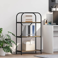 Berkfield Bookshelf Artisan Oak 60 x 30 x 109 cm Engineered wood