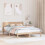 Berkfield Bed Frame Brown 150 x 200 cm Solid Pine wood 1