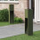 Berkfield Solar Led Pathway Light 2 pcs Olive Green Cold Rolled Steel 1