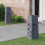 Berkfield Solar LED Pathway Light 2 pcs Anthracite Cold Rolled Steel 1