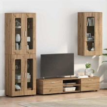 Berkfield Wooden Cabinet Artisan Oak 50 x 29 x 100 cm Engineered Wood