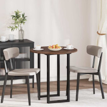 Berkfield Table Top Brown oak ò 70 x 1.5 cm Engineered Wood