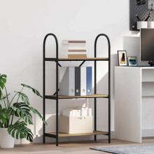 Berkfield Bookshelf Artisan Oak 60 x 30 x 109 cm Engineered wood