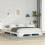 Berkfield Bed Frame White 140 x 220 cm Solid Pine Wood 1