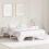 Berkfield Bed Frame White 150 x 200 cm Solid Pine Wood 1