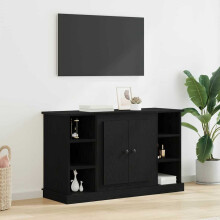 Berkfield Sideboard Black Oak 100 x 35.5 x 60 cm Engineered Wood
