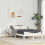 Berkfield Bed Frame with Headboard White 120 x 190 cm Solid Pine Wood 1