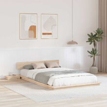 Berkfield Bed Frame Brown 120 x 200 cm Wood