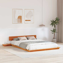 Berkfield Bed Frame Brown 160 x 200 cm Wood