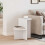 Berkfield Coffee Table White 50 x 40 x 50 cm Solid pine wood 1