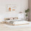 Berkfield Bed Frame Brown 140 x 200 cm Wood 1