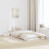 Berkfield Bed Frame Brown 75 x 190 cm Wood 1