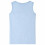 Kids' Tank Top Soft Blue Melange 116 2