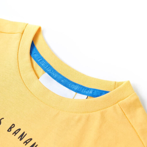 Kids' T-shirt Light Ochre 128 2