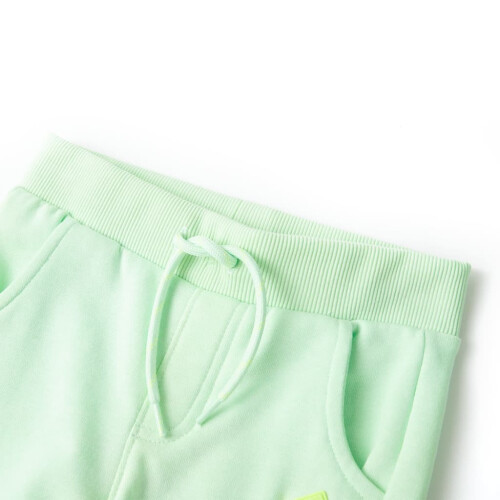 Kids' Sweatpants Bright Green 140 2