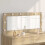 Berkfield Vanity Mirror Rectangular Sonoma Oak 100 x 45 x 18 cm 1