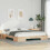 Berkfield Bed Frame Brown 200 x 200 cm 1