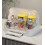 Baby Bottle Drying Rack Organizer with 110 Flip‑Open Design, Compact Travel Friendly Multi‑Compartment 2