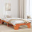 Berkfield Bed Frame Wax Brown 75 x 190 cm Solid Pine Wood 1