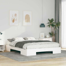 Berkfield Bed Frame White 150 x 200 cm