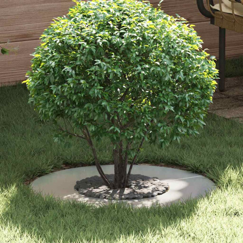 Berkfield suitable for Flat Tree Rings 5 pcs Silver ò30 / 60 cm