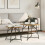 Berkfield Side Table Set 2 pcs Old Wood and Black 1