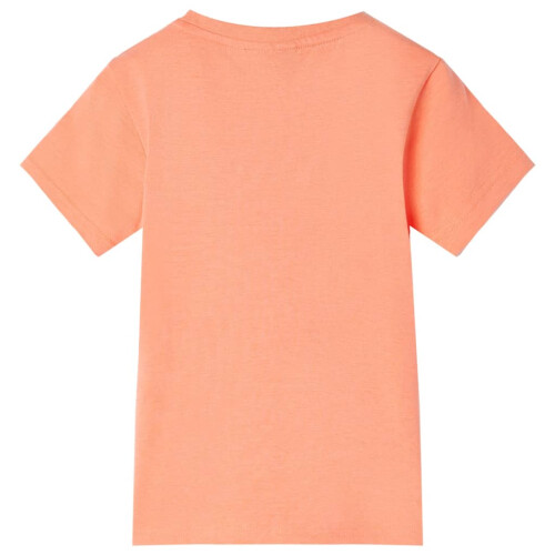 Kids' T-shirt Neon Orange 128 1