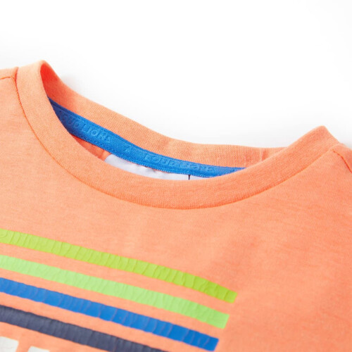 Kids' T-shirt Neon Orange 128 2