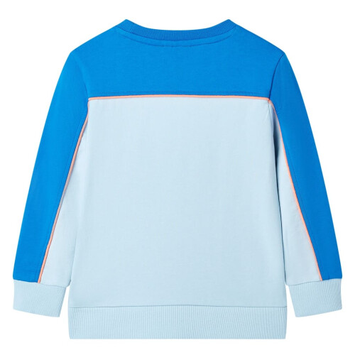 Kids' Sweatshirt Bright Blue and Light Blue 116 1