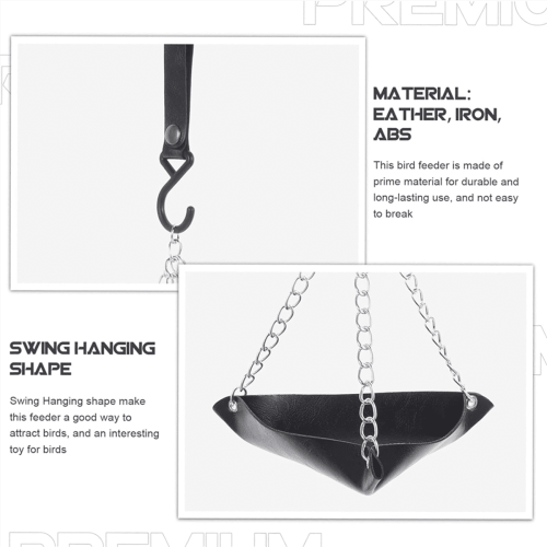 Zöld függő madáretető tálca – Swing Design 1