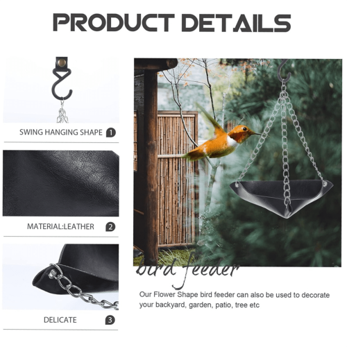 Zöld függő madáretető tálca – Swing Design 2