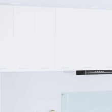 Berkfield Hanging Cabinet 2 pcs White 30 x 31 x 80 cm Engineered Wood