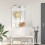 Berkfield Wall-Mounted Coat Rack White 100 x 10 x 100 cm Engineered wood 1