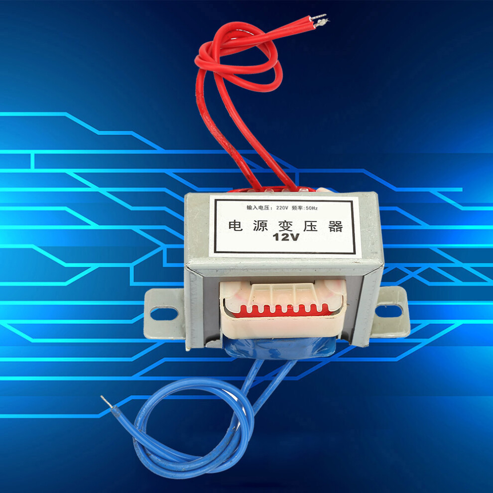 Compact 12V/24V Output Transformer 15W 50Hz Ei Core 5091393821995