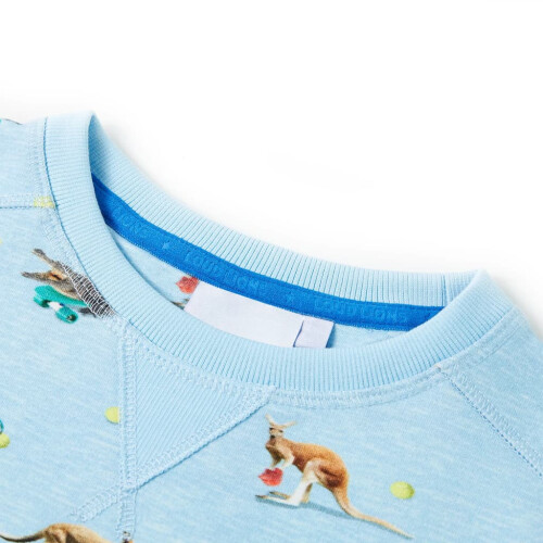 Kids' Sweatshirt Light Blue Melange 140 2