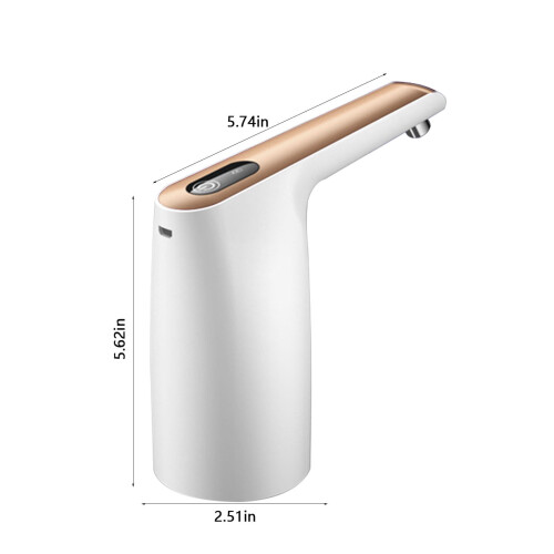 USB-ladattava vesipumppu 2–6 gallonan pulloille 2