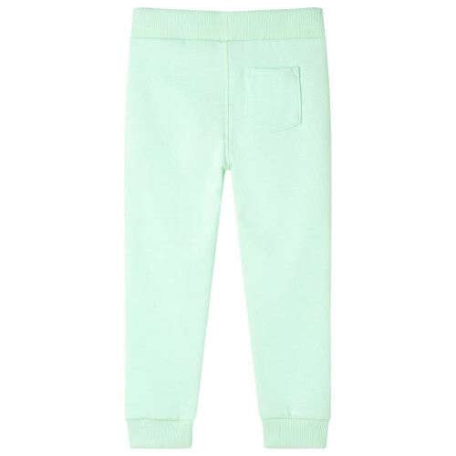 Kids' Sweatpants Bright Green 104 1