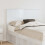 Berkfield Headboard with Headboard Gloss White 120 cm Engineered wood 1