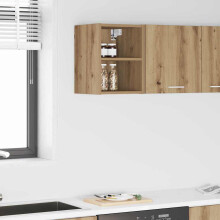Berkfield Hanging Cabinet Artisan Oak 30 x 29.5 x 40 cm Engineered Wood