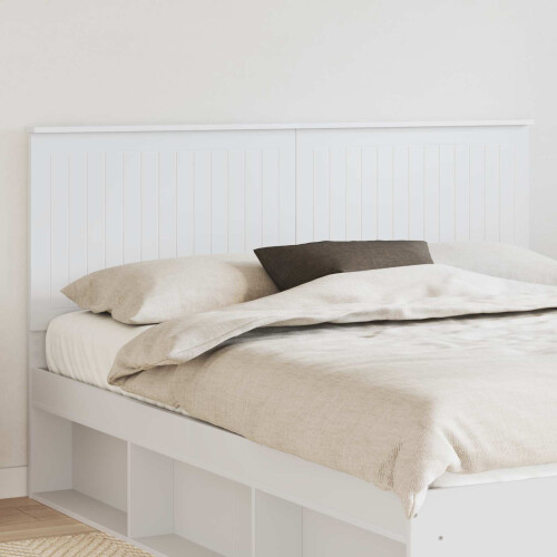 Berkfield Headboard with Headboard White 160 cm Engineered wood