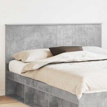 Berkfield Headboard with Headboard Concrete Grey 160 cm Engineered wood