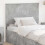 Berkfield Headboard with Headboard Concrete Grey 100 cm Engineered wood 1